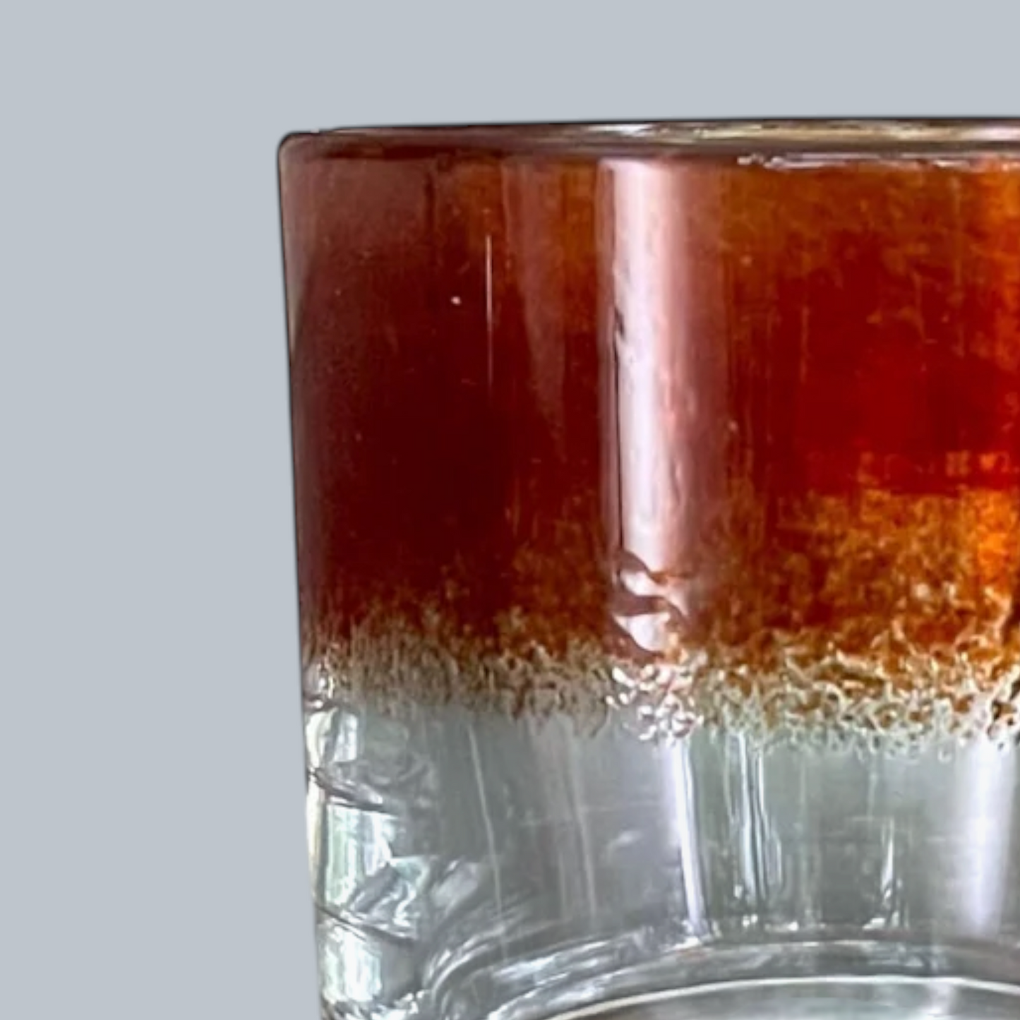 Golden Amber Ombre Rocks Glasses – Set of 6