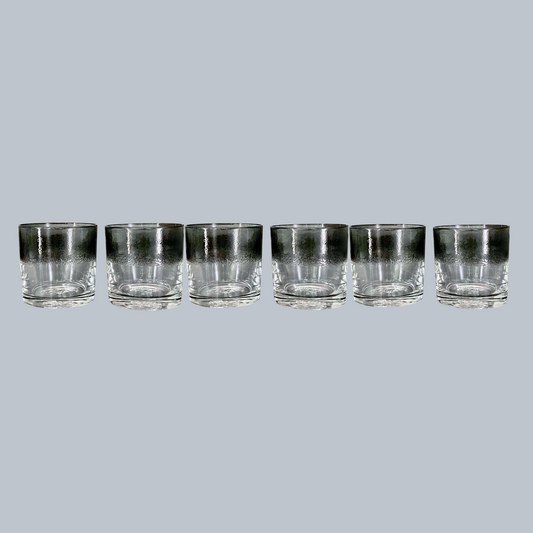 Smoky Obsidian Ombre Rocks Glasses – Set of 6