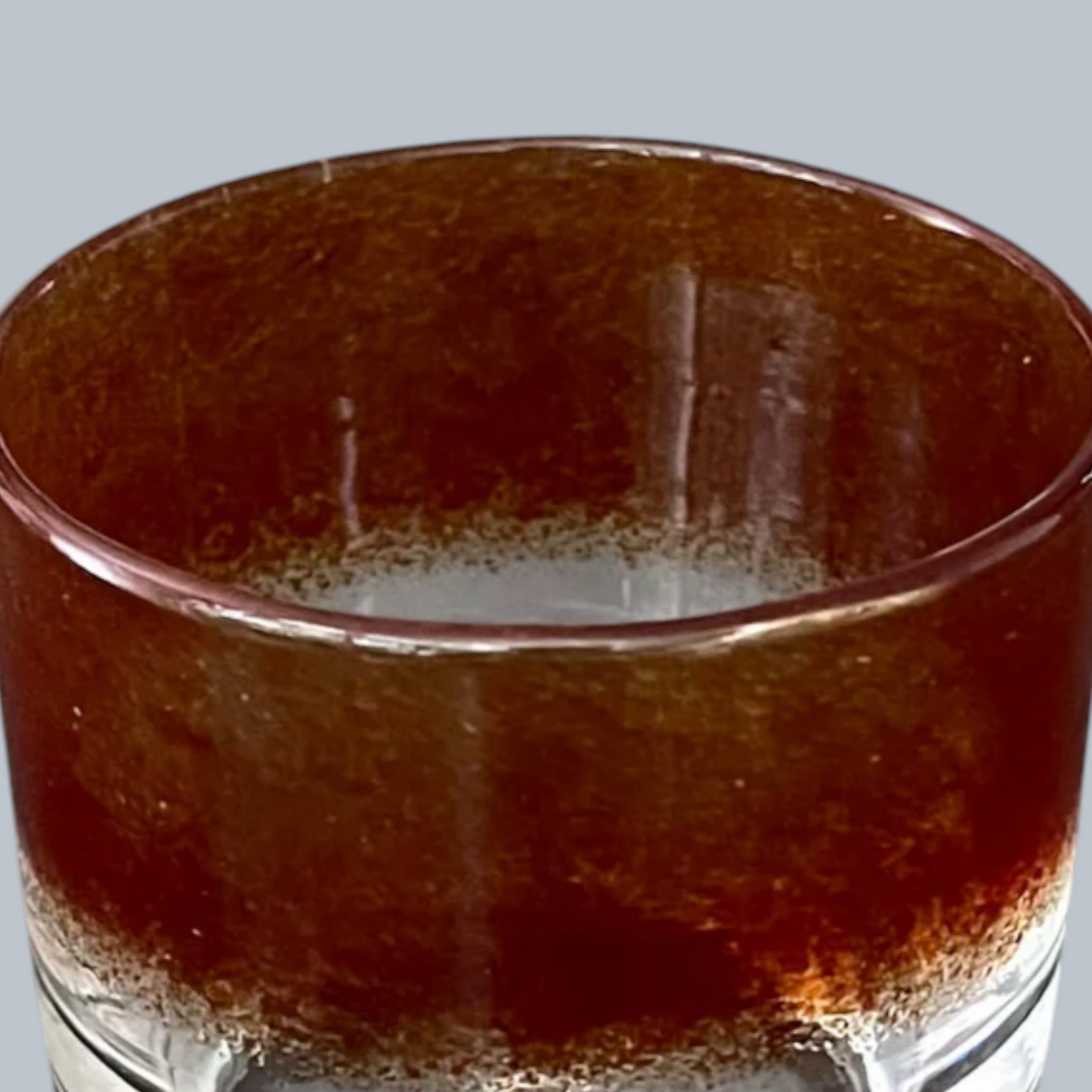 Golden Amber Ombre Rocks Glasses – Set of 6